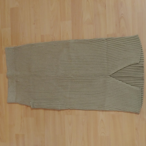 Micaela Greg Rae Rib Skirt in Bronze - Picture 7 of 7